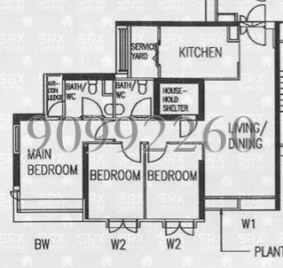Blk 443C Fernvale Road (Sengkang), HDB 4 Rooms #161872792